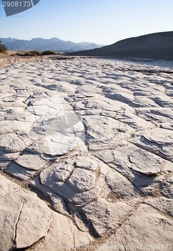 Image of Salt desert background