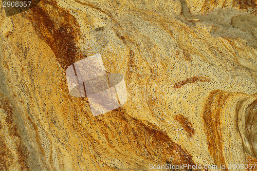 Image of Details in the sand at the beach in Denmark