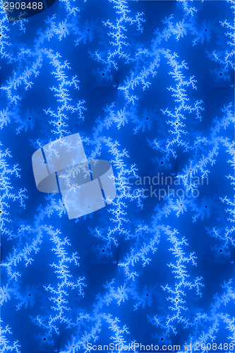 Image of Seamless Fractal Blue