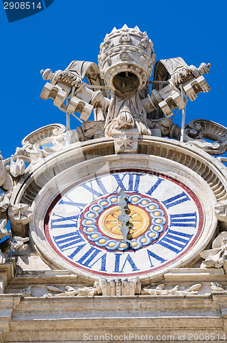 Image of Watches on the roof of St. Peter Cathedral in Vatican