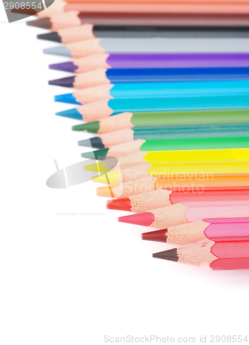 Image of Colorful Pencils Border