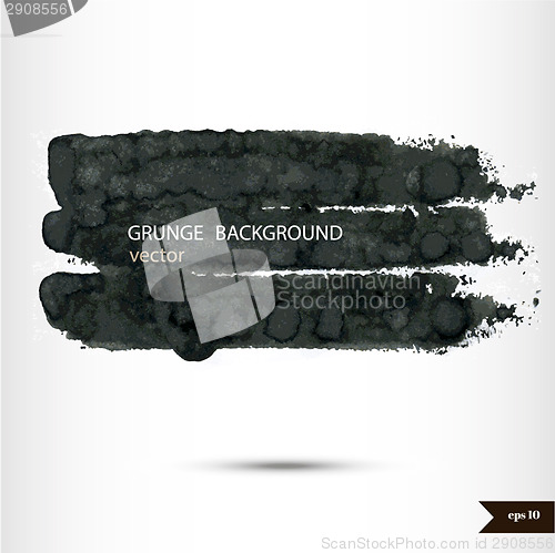 Image of Splash banner. Watercolor background.