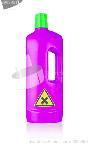 Image of Plastic bottle cleaning-detergent