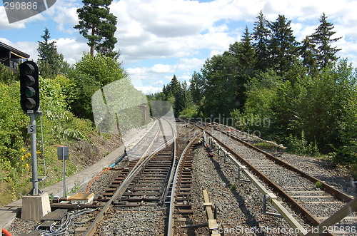 Image of View from Østerås metro station