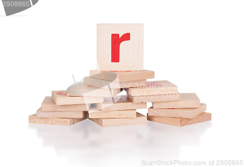 Image of Alphabet - letter R