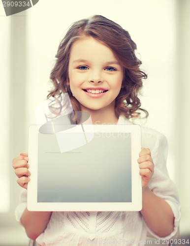 Image of girl with tablet pc