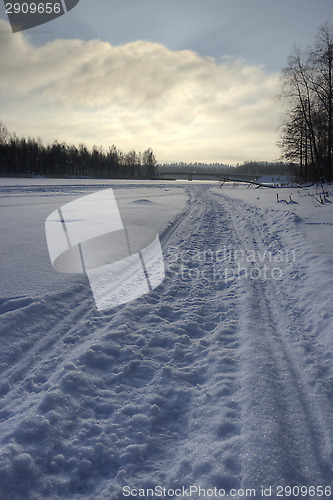 Image of Snowmobile road