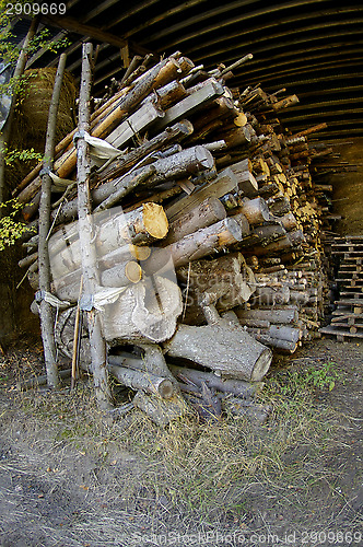 Image of Log stack