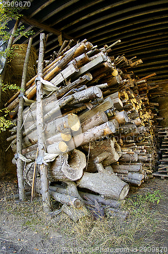 Image of Log stack