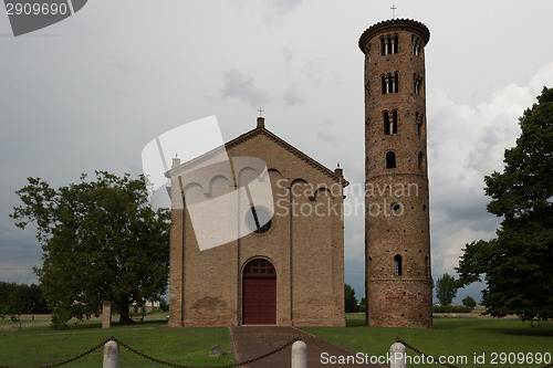 Image of Italian medieval countryside church