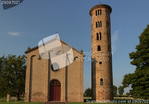 Image of Italian medieval countryside church