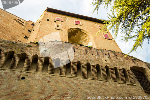 Image of Medieval brick walls