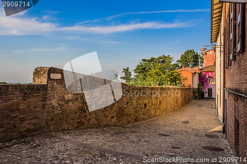 Image of Medieval brick walls