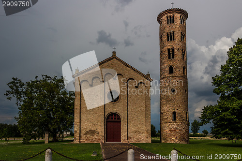 Image of Italian medieval countryside church