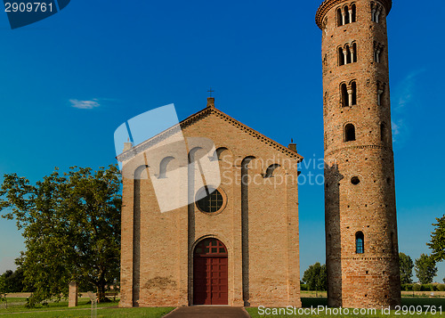 Image of Italian medieval countryside church