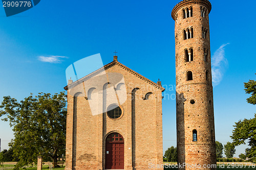 Image of Italian medieval countryside church