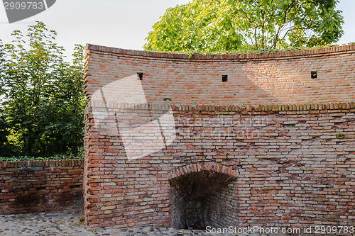 Image of Medieval brick walls