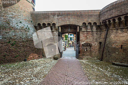 Image of Medieval brick walls