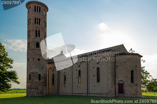 Image of Italian medieval countryside church