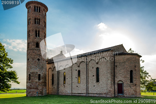 Image of Italian medieval countryside church