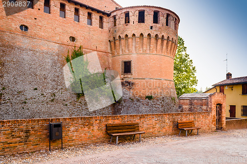 Image of Medieval brick walls