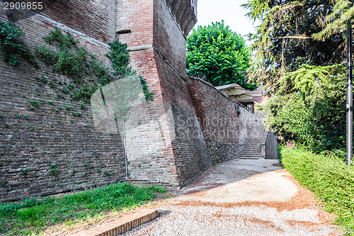 Image of Medieval brick walls