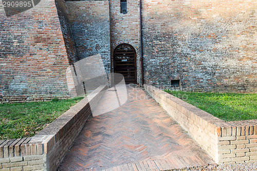 Image of Medieval brick walls