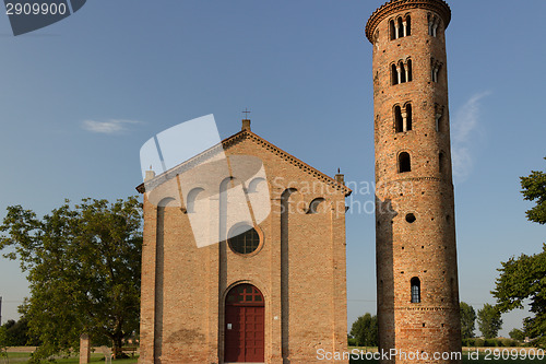 Image of Italian medieval countryside church