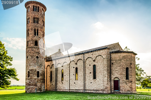 Image of Italian medieval countryside church