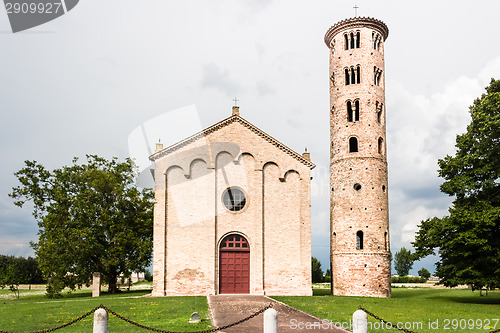 Image of Italian medieval countryside church