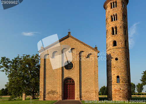 Image of Italian medieval countryside church