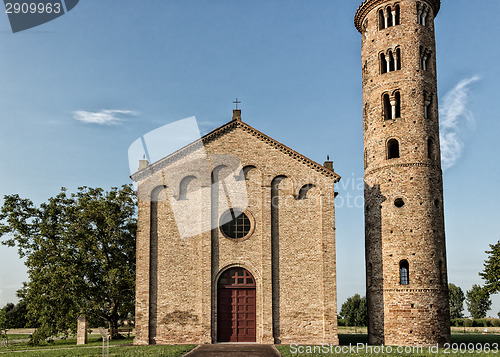Image of Italian medieval countryside church