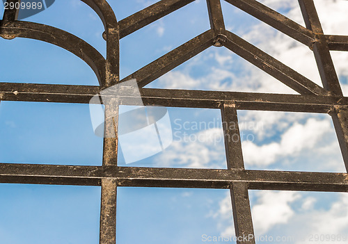 Image of iron grating