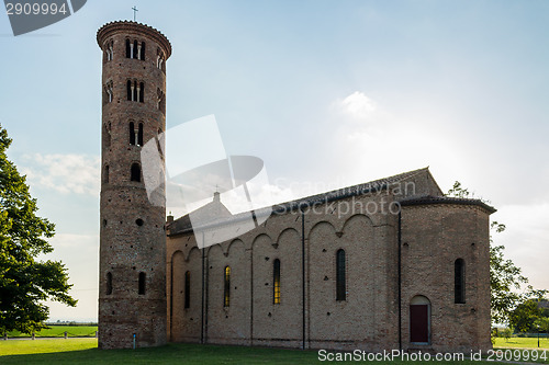 Image of Italian medieval countryside church