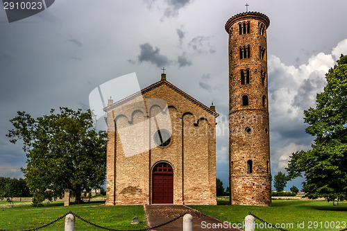 Image of Italian medieval countryside church