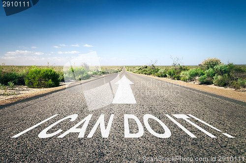 Image of road to horizon