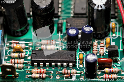 Image of Electronic components