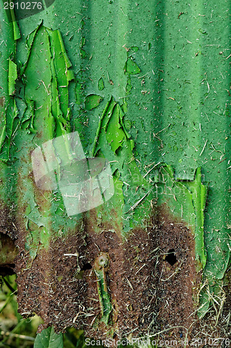 Image of Green fence
