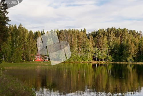 Image of House at the lake.