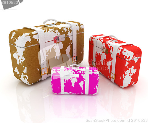 Image of suitcases for travel 