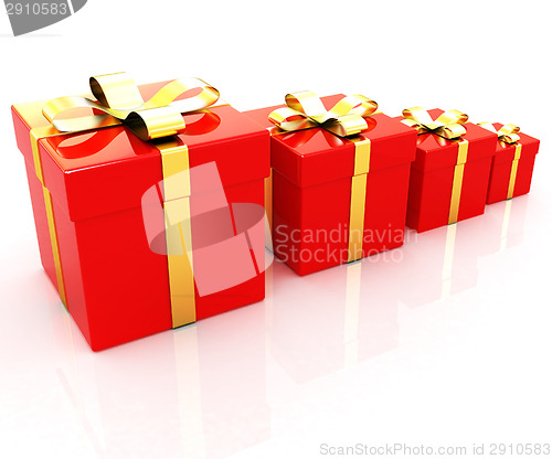 Image of Bright christmas gifts