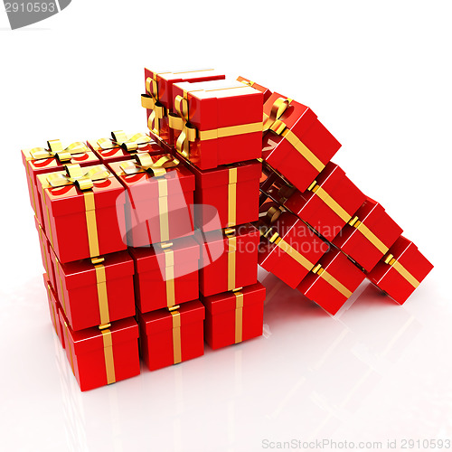 Image of Bright christmas gifts