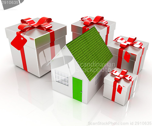 Image of House and gifts