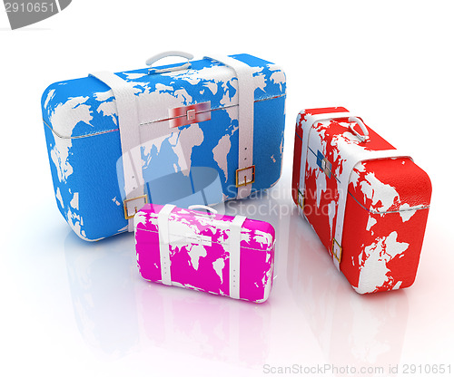 Image of suitcases for travel 