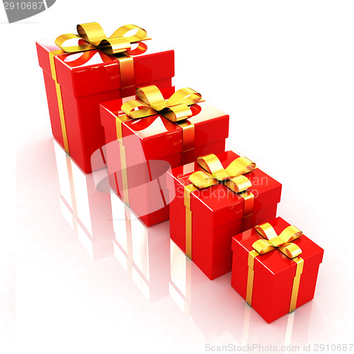 Image of Bright christmas gifts