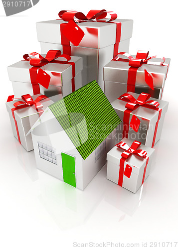 Image of House and gifts