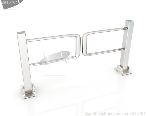 Image of Three-dimensional image of the turnstile