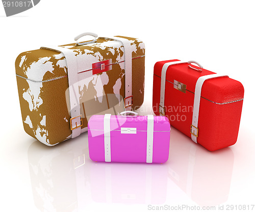 Image of suitcases for travel 