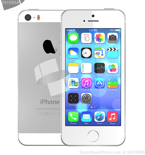 Image of Silver iPhone 5s 