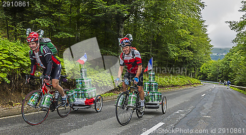 Image of Funny Amateur Cyclists